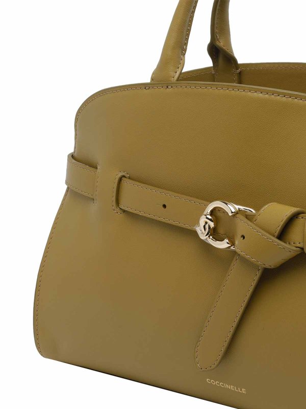 トートバッグ - 緑 shop online: COCCINELLE