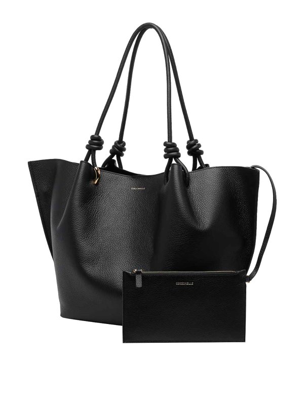 クラッチバッグ - 黒 Replica 
online: COCCINELLE