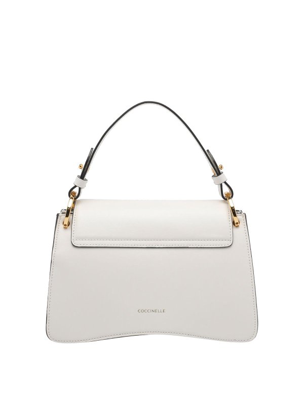 The Best Shops COCCINELLE: Handtaschen - Shopper - Weiß