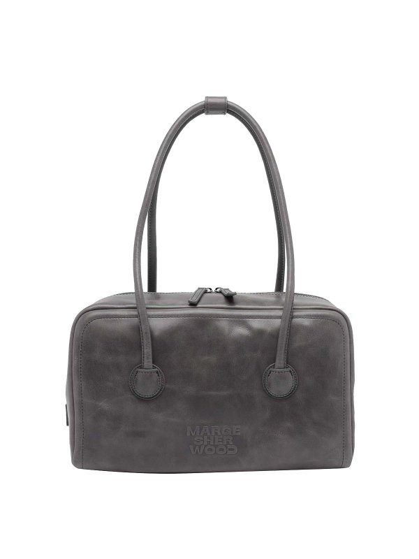 MARGE SHERWOOD: borse a spalla - Borsa a tracolla Boston morbida color malva