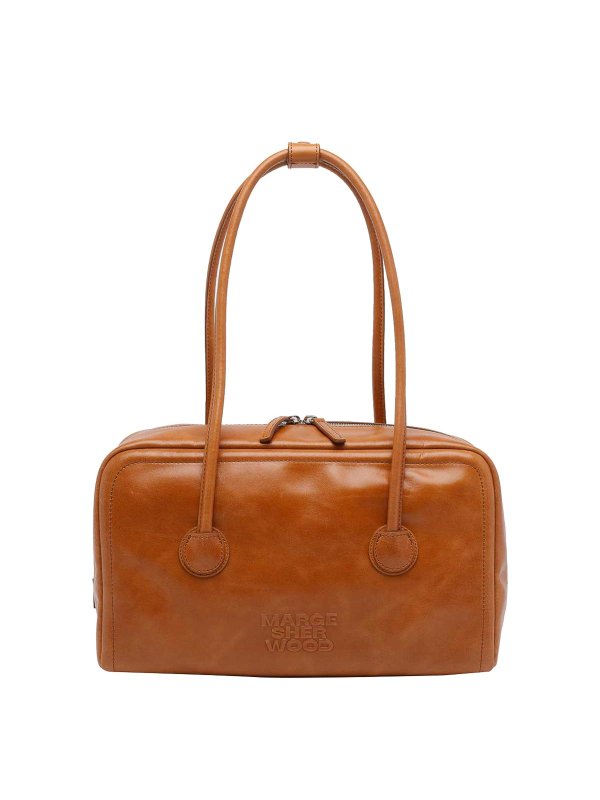 MARGE SHERWOOD: ショルダーバッグ - ショルダーバッグ - ブラウン