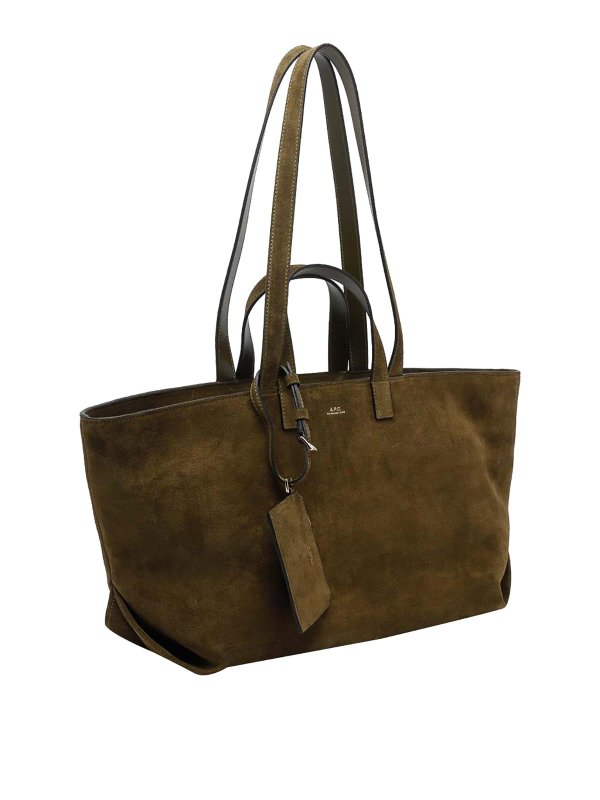 A.P.C.: Clutches online - Clutch - Grün