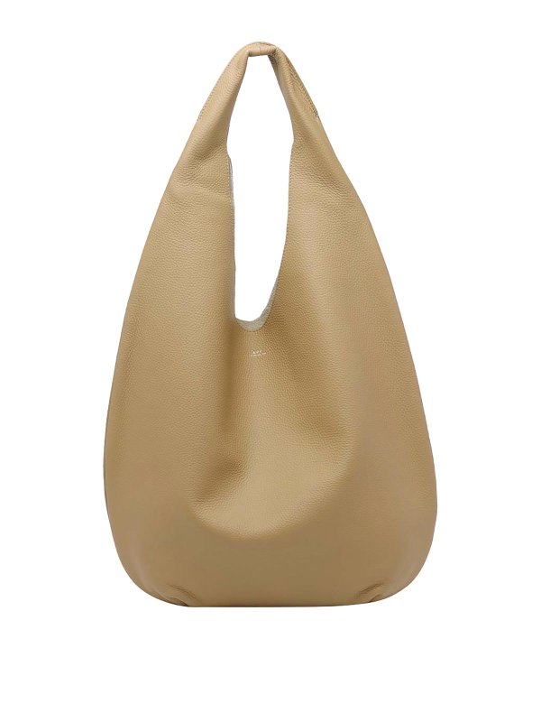 A.P.C.: Schultertaschen - Schultertasche - Beige