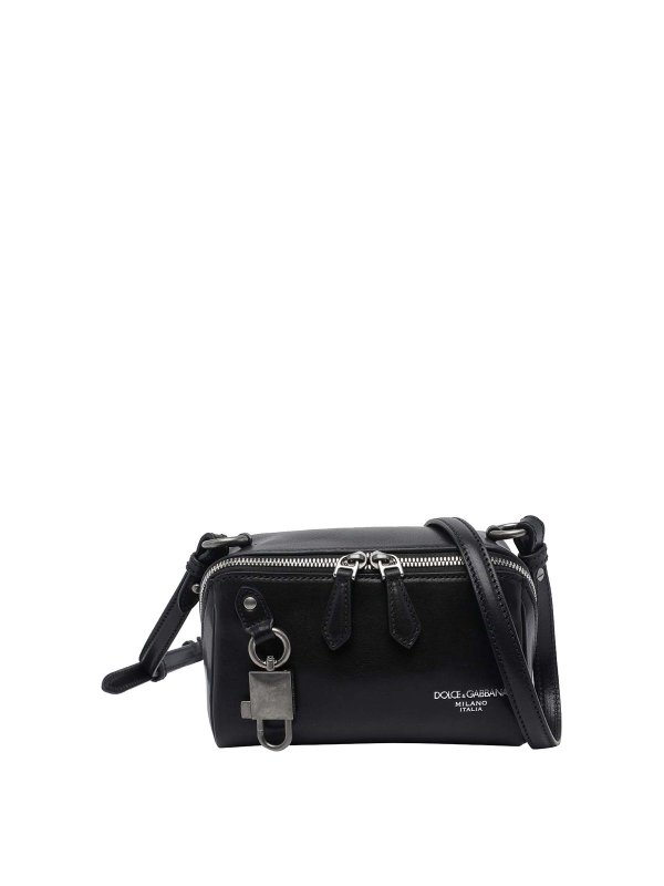 DOLCE & GABBANA: クロスボディバッグ - クロスボディバッグ - 黒