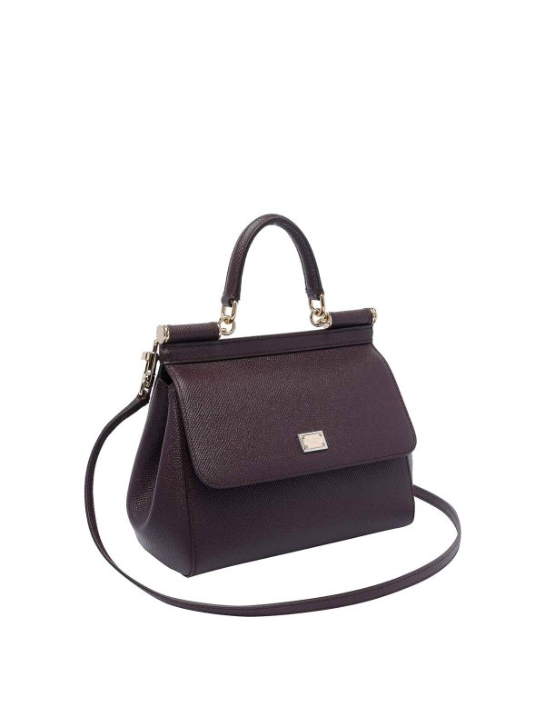 DOLCE & GABBANA: Handtaschen online - Shopper - Braun