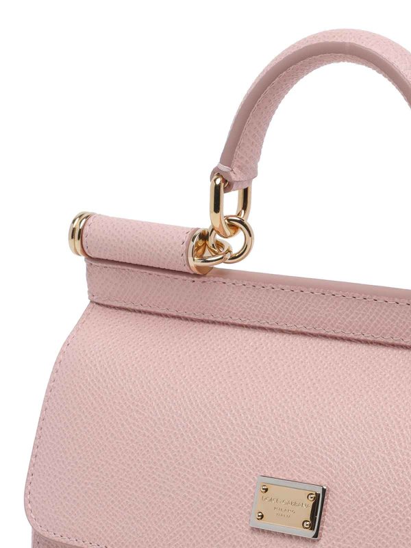 トートバッグ - ヌードカラー shop online: DOLCE & GABBANA