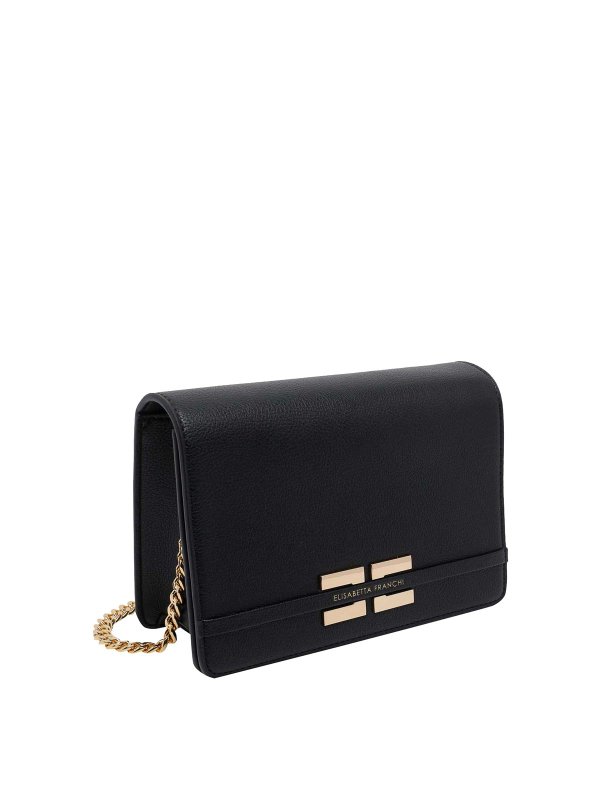 ELISABETTA FRANCHI: クロスボディバッグ online - クロスボディバッグ - 黒