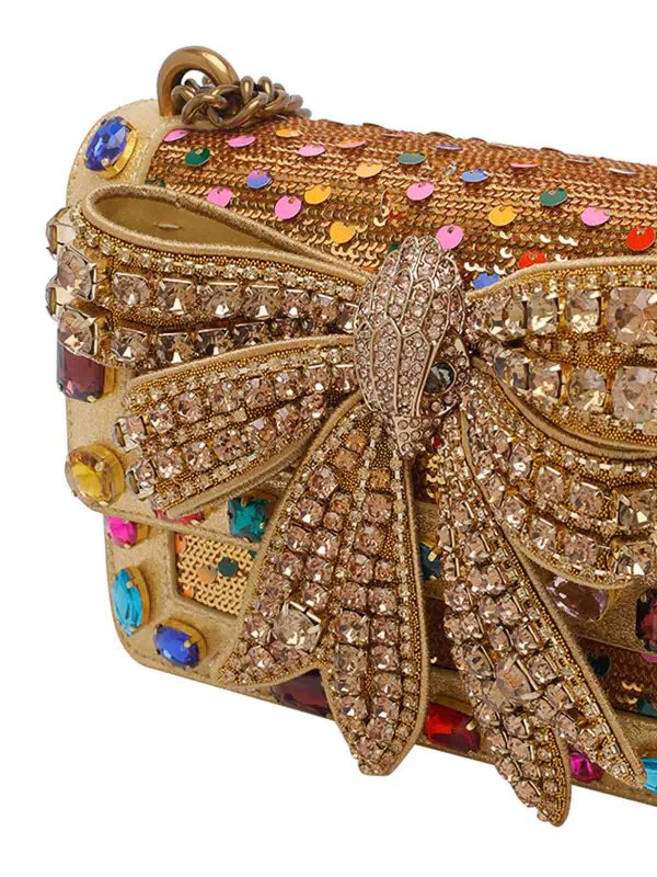 クロスボディバッグ - 金 shop online: KURT GEIGER