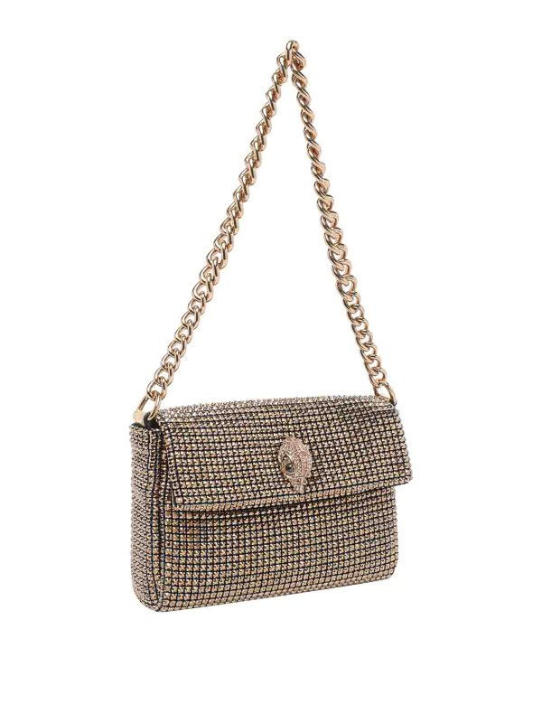 KURT GEIGER: borse a spalla online - Borsa a tracolla dorata per feste