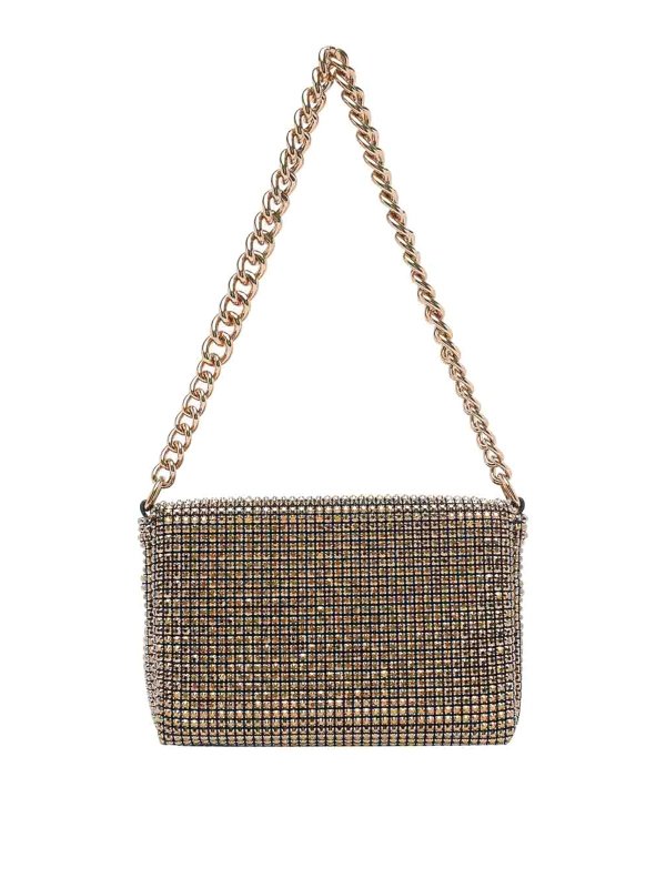 The Best Shops KURT GEIGER: borse a spalla - Borsa a tracolla dorata per feste