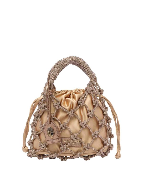 KURT GEIGER: トートバッグ - トートバッグ - ブロンズ