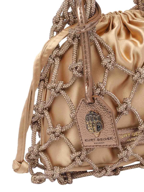 トートバッグ - ブロンズ shop online: KURT GEIGER