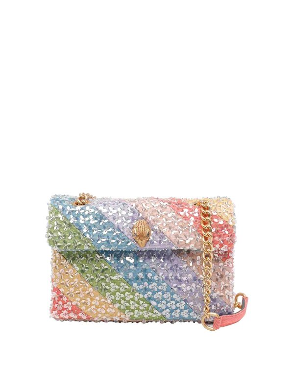 KURT GEIGER: borse a tracolla - Borsa a tracolla Kensington multicolore