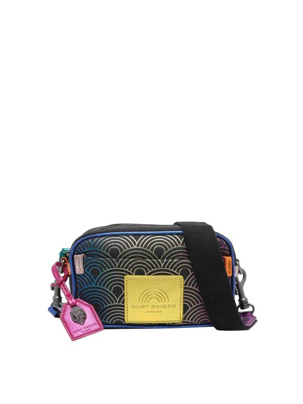 KURT GEIGER: クロスボディバッグ - クロスボディバッグ - 黒