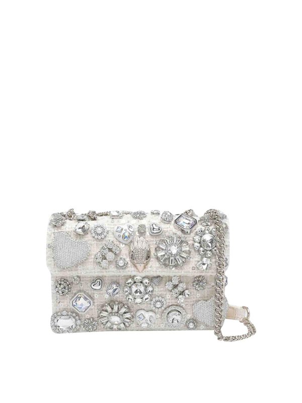 KURT GEIGER: クロスボディバッグ - クロスボディバッグ - 白