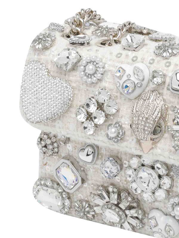 クロスボディバッグ - 白 shop online: KURT GEIGER