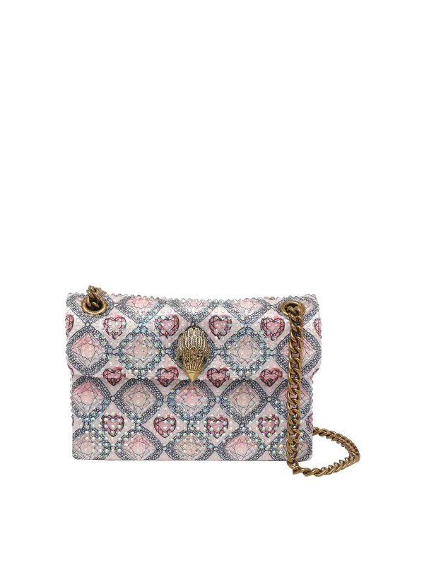 KURT GEIGER: クロスボディバッグ - クロスボディバッグ - ベージュ