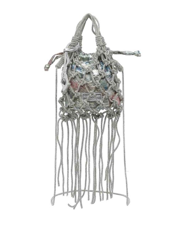 KURT GEIGER: Handtaschen - Shopper - Silber