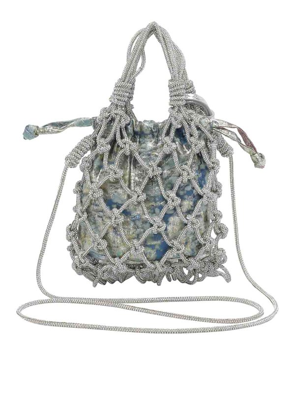 The Best Shops KURT GEIGER: Handtaschen - Shopper - Silber