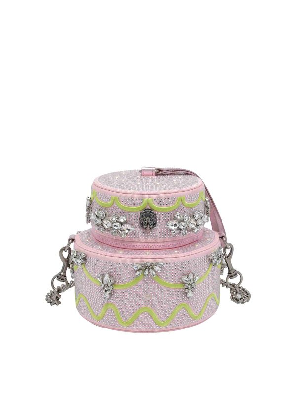 KURT GEIGER: クロスボディバッグ - クロスボディバッグ - ヌードカラー