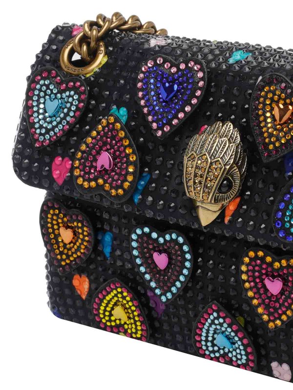 クロスボディバッグ - 黒 shop online: KURT GEIGER