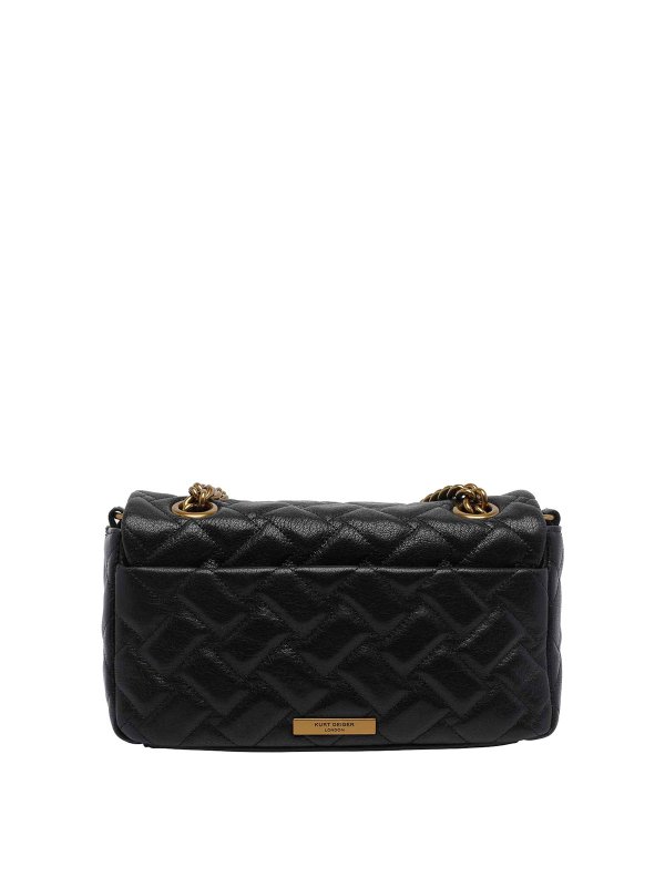 The Best Shops KURT GEIGER: クロスボディバッグ - クロスボディバッグ - 黒