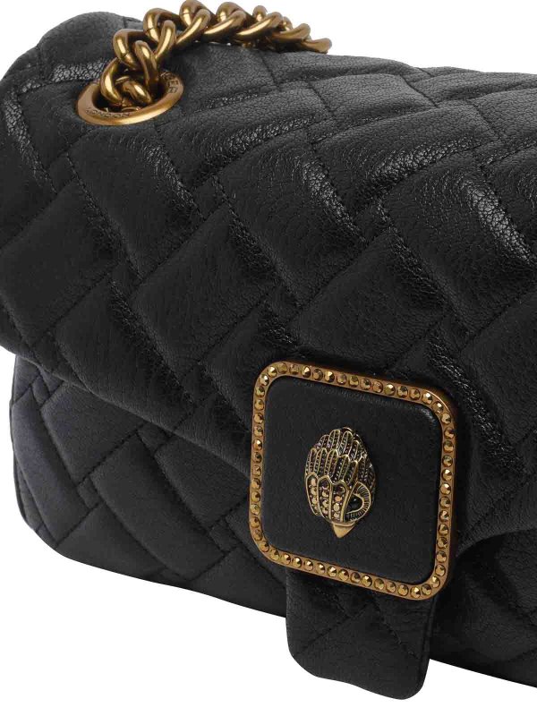 クロスボディバッグ - 黒 shop online: KURT GEIGER