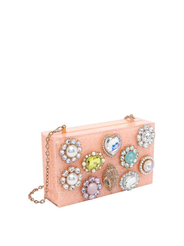 KURT GEIGER: クラッチバッグ online - クラッチバッグ - ヌードカラー