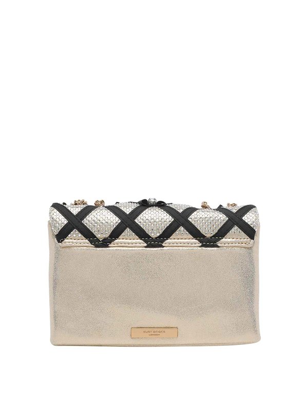 The Best Shops KURT GEIGER: クロスボディバッグ - クロスボディバッグ - ベージュ