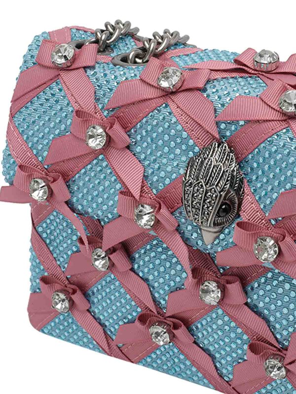 クロスボディバッグ - ブルー shop online: KURT GEIGER