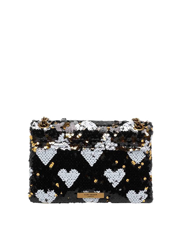 The Best Shops KURT GEIGER: クロスボディバッグ - クロスボディバッグ - 黒