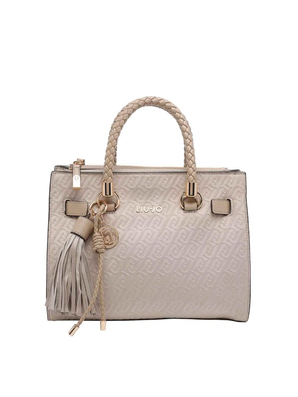Liu Jo: Handtaschen - Shopper - Beige