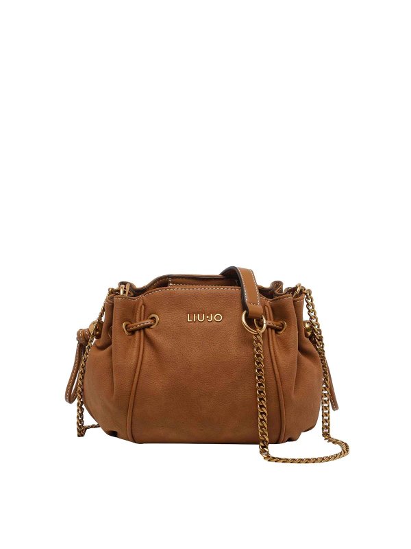 Liu Jo: クロスボディバッグ - クロスボディバッグ - ブラウン