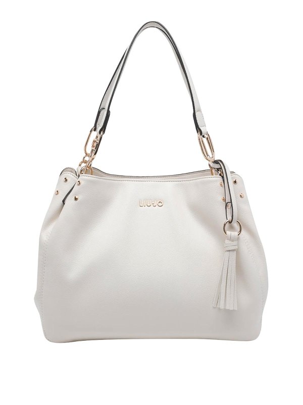 Liu Jo: ショルダーバッグ - ショルダーバッグ - 白