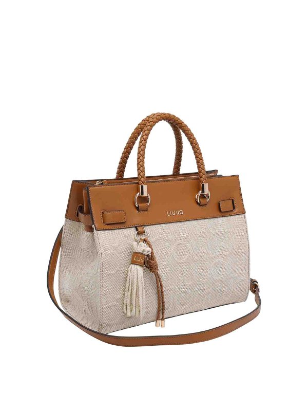 Liu Jo: Handtaschen online - Shopper - Beige