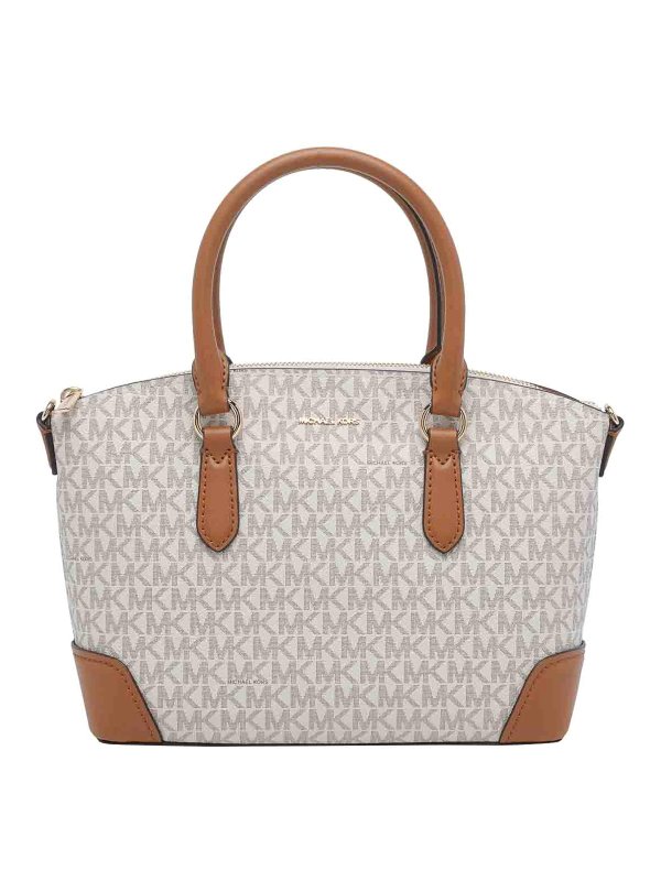 Michael Michael Kors: クロスボディバッグ - クロスボディバッグ - ベージュ