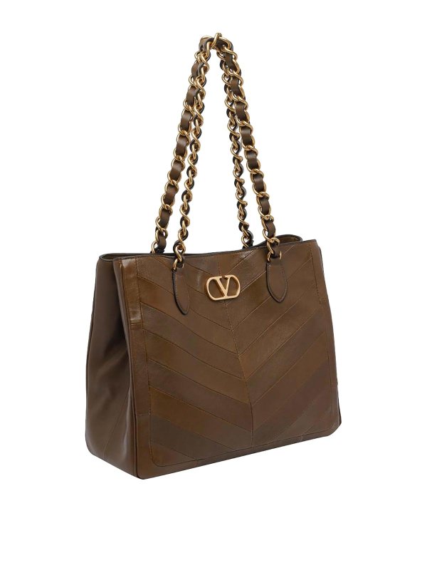 VALENTINO GARAVANI: トートバッグ online - トートバッグ - ブラウン