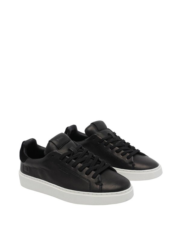 D.A.T.E.: trainers online - Black Levante Suede Sneakers