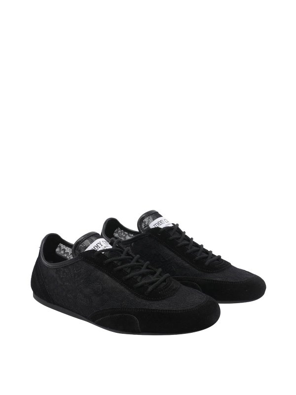 JIMMY CHOO: trainers online - Black Sunny Sneakers