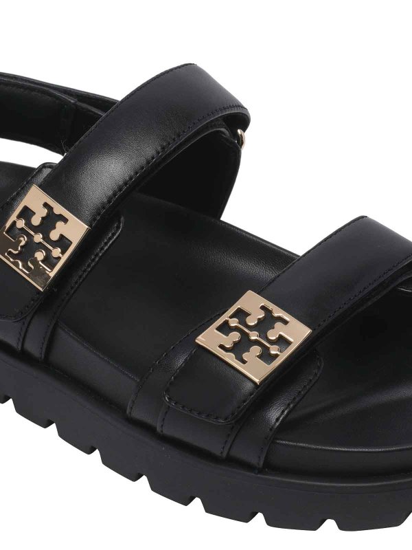 サンダル - 黒 Replica 
online: TORY BURCH