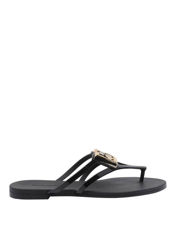 DOLCE & GABBANA: Sandalen - Sandalen - Schwarz