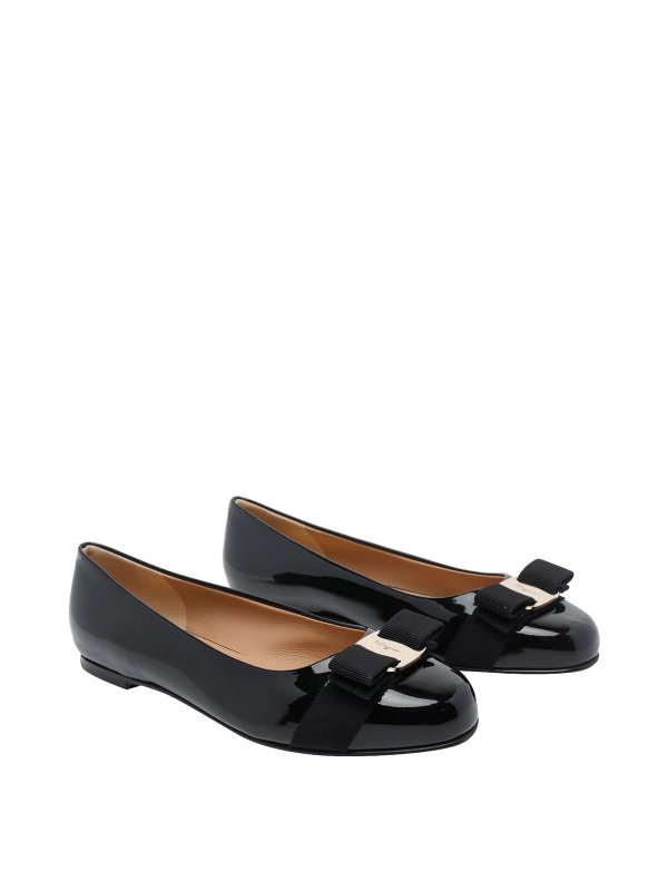 FERRAGAMO: Bailarinas online - Bailarinas - Negro