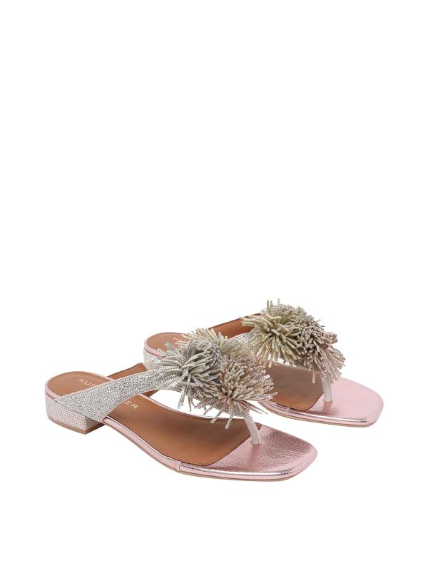 KURT GEIGER: サンダル online - サンダル - 銀