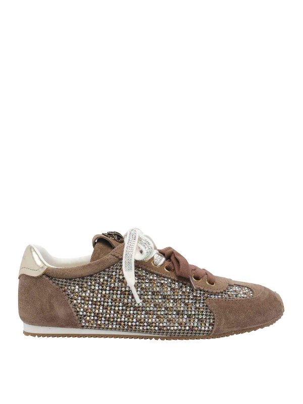 KURT GEIGER: Chaussures de sport - Baskets - Marron
