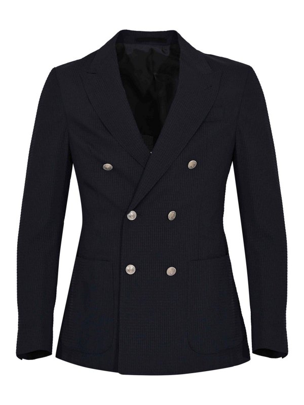 ELEVENTY: Blazer - Blazer - Blau