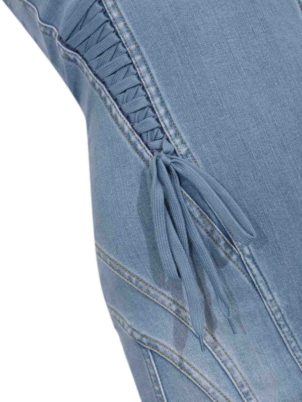 The Best Shops ELISABETTA FRANCHI: ニーレングスドレス - 膝丈ドレス - ブルー