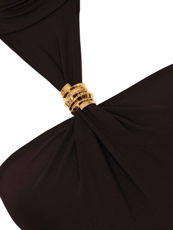 The Best Shops ELISABETTA FRANCHI: トップス＆タンクトップ - トップ/タンクトップ - ブラウン