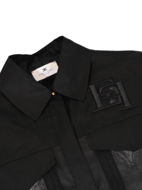 The Best Shops ELISABETTA FRANCHI: シャツ - シャツ - 黒