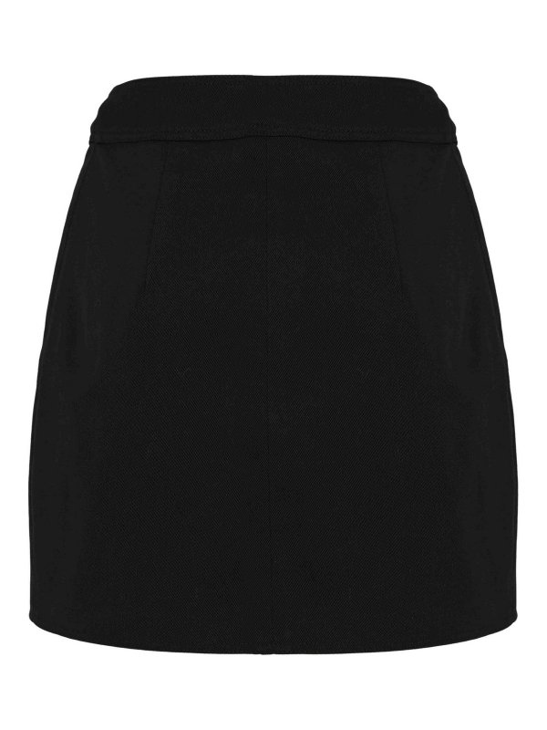 ELISABETTA FRANCHI: ミニスカート online - ミニスカート - 黒