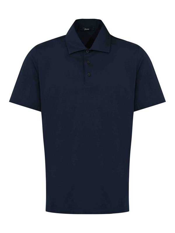 HERNO: Polos  - Polo - Bleu